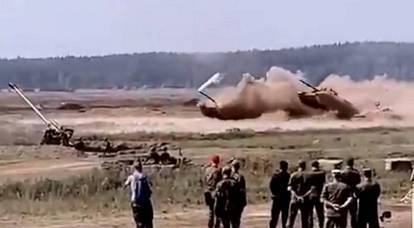 «Зачем они палят в воздух?»: россиян возмутили эффектные стрельбы Т-72 на полигоне