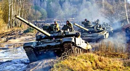 In Europe, Russian tanks are looking forward