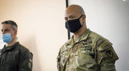 Die Soldaten der ukrainischen Nationalgarde werden von amerikanischen Offizieren ausgebildet