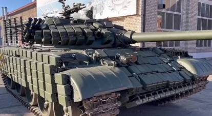 O general Gurulev gabou-se da modernização do antigo T-62