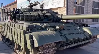 Generaal Gurulev pochte over de modernisering van de oude T-62