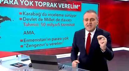 Турецкое ТВ – армянам: «Либо 50 млрд долларов, либо отдавайте земли Азербайджану»