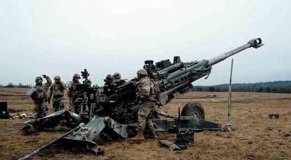La batteria dell'obice M777 è stata distrutta a sud-ovest di Kharkov