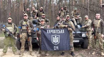 O comandante do batalhão nacional "Carpathian Sich" foi liquidado perto de Kharkov
