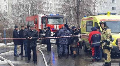 Kazan'da bir konut binasında gaz patladı