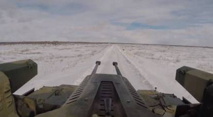 Минобороны опубликовало кадры уничтожения пехоты ВСУ российской БМПТ «Терминатор»