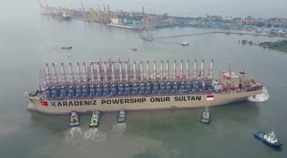 Les centrales électriques des navires turcs peuvent s'approcher de la côte ukrainienne et contribuer à l'approvisionnement en énergie