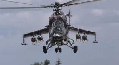 The Russian Armed Forces destroyed a Czech Mi-35 in the Artemovsk direction