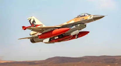 "For a strike on Iran": Israel showed the F-16 with unusually large PTB