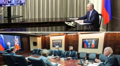 „Vino singuri, vom veni și noi singuri”: în Rusia și SUA au fost apreciate imagini ale negocierilor lui Putin cu Biden
