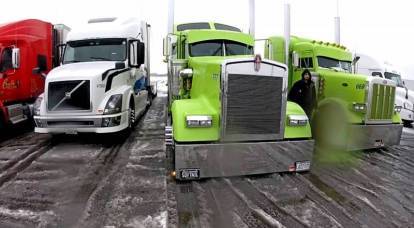 "단어는 전달할 수 없다": 캐나다에서 온 트럭 운전사
