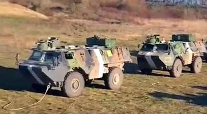 Los rusos fueron sorprendidos por las columnas de vehículos blindados de las Fuerzas Armadas de Ucrania, moviéndose libremente cerca de la línea del frente.