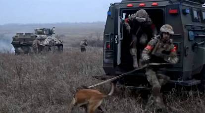Imágenes de la filmación escenificada de las Fuerzas Armadas de Ucrania sobre "batallas heroicas con el ejército ruso" aparecieron en la Web.