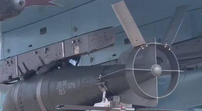 Военкор показал Су-34 с управляемыми бомбами ФАБ-500М62