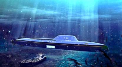 In Austria, designed a giant private submarine