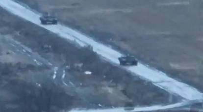 Российские танкисты выиграли встречный бой у украинских машин