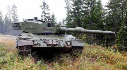 Украинские военные начали использовать танки Leopard в качестве артиллерии