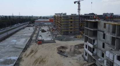 60 Bauarbeiter werden Donbass in nicht mehr als drei Jahren restaurieren