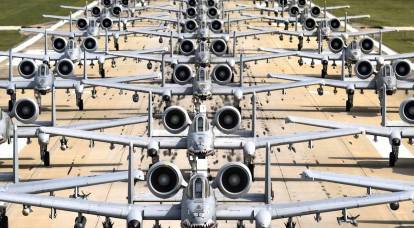 Estados Unidos tenía miedo de suministrar aviones de ataque A-10 a Ucrania