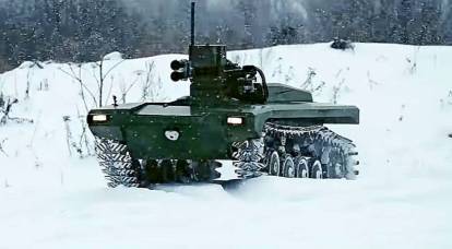 俄罗斯独特的机器人步兵接受最终测试