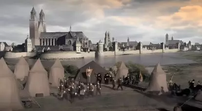 Why did medieval armies always capture castles rather than bypass them?