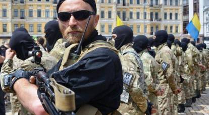 Die ukrainischen Nazis drohen, selbst einen Krieg in Donbass zu beginnen