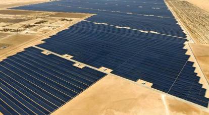 In the UAE launched the world's largest solar power plant