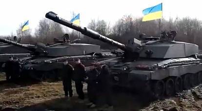 Британские танки Challenger 2 уже прибыли на Украину: первые кадры