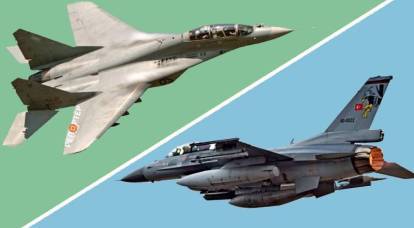 Walka powietrzna MiG-29 i F-16: kto zwycięży na niebie Libii?