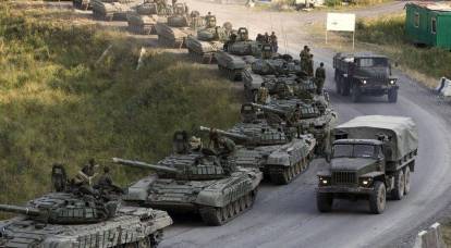 "Savaş hazırlanıyor mu?": Bir grup Rus tankı Ukraynalıları korkuttu