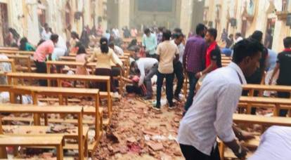 Шесть взрывов прогремело в отелях и церквях Шри-Ланки: десятки убитых