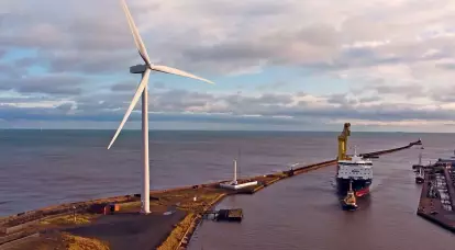 In Europe intend to build a gigantic wind turbine