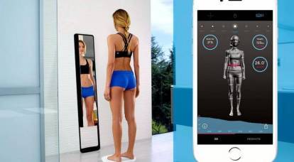Smart Mirror will create a 3D model of your body