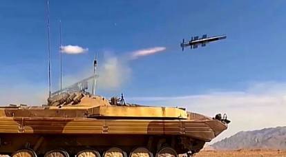 Iranian army tested analogue of the American Javelin ATGM