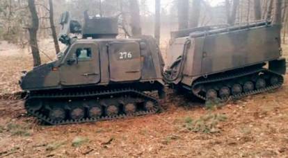 Lors du dégel d'automne, les forces armées ukrainiennes utiliseront des véhicules blindés de transport de troupes à deux liaisons BvS 10 Viking