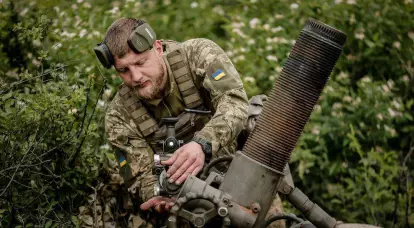 Forças Armadas da Ucrânia em veículos blindados americanos entraram na batalha na direção de Zaporozhye