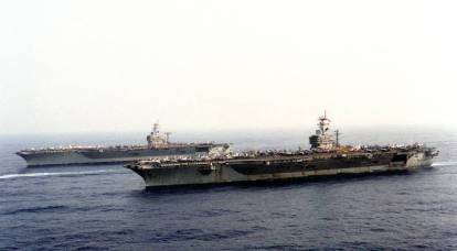 Dois grupos de ataque de porta-aviões dos EUA montados perto da China
