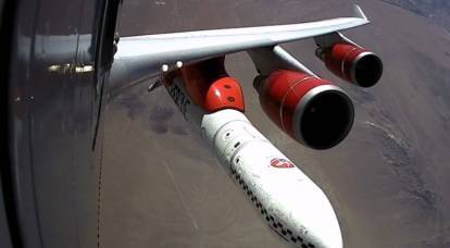 Virgin Orbit ha mostrato i test di lancio di un lanciatore da un aereo