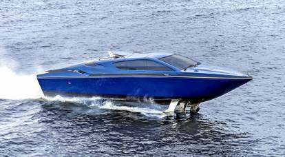 In Russia, they are working on a unique high-speed hydro-ski boat