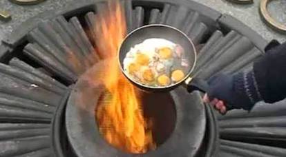 ヨーロッパは永遠の炎で卵を揚げることを許可されました