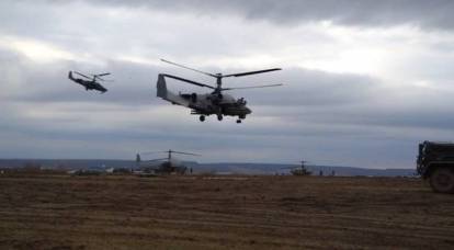 Минобороны показало кадры боевой работы вертолетов Ка-52 ВКС России и рассказало о ходе спецоперации ВС РФ на Украине