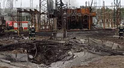 На Украине рассказали о полностью уничтоженных электроподстанциях во Львовской области