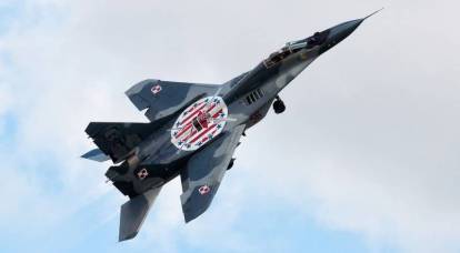 Polonya ordusu olayın ciddiyetini MiG-29 avcı uçağıyla gizlemeye çalıştı.