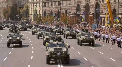 Parade of Ukrainian independence: what technique was shown to the audience in the center of Kiev