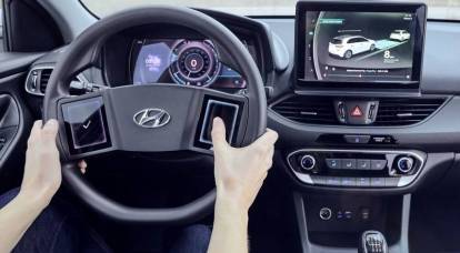 В автомобилях Hyundai появится мультируль с сенсорными панелями