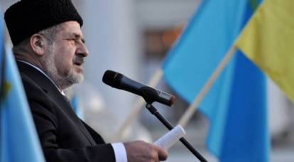 In Russland verboten, kündigte Mezhlis einen „Marsch auf die Krim“ an