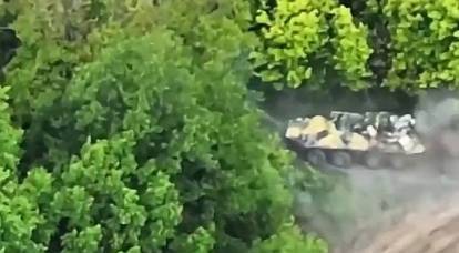 The Russian BTR-80 showed amazing survivability during the battle with the mercenaries of the American PMC