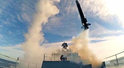 Черноморский флот встретил американский эсминец учебными пусками ракет