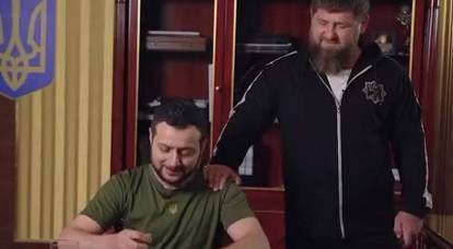 Kadyrov recorded a comic video with Zelensky's double about the surrender of Ukraine