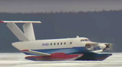 Russian ekranoplan "Orion-10" successfully completed sea trials